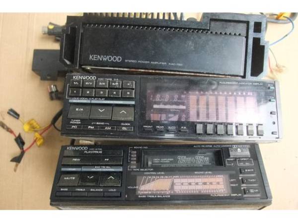 倉庫整理980円ケンウッドkac-720 kgc-7408 kzc-6708当時旧車絶版(カー
