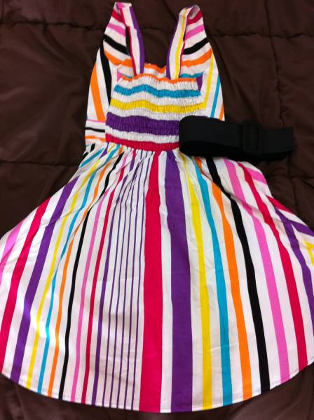 １円 縦ストライプカラフルワンピースかっこかわいいワンピ その他 売買されたオークション情報 Yahooの商品情報をアーカイブ公開 オークファン Aucfan Com