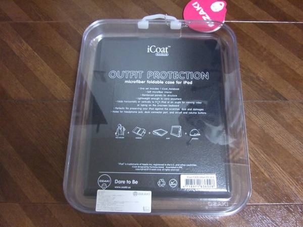 ★新品OZAKI iCoat ipad専用保護ケース(黒)★_2