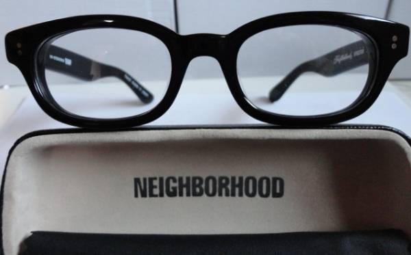 メガネ・老眼鏡 NEIGHBORHOOD EFFECTOR TRAMP ◇Neighborhood◇ EFFECTOR TRAMPネイバーフッド メガネ 眼鏡 黒(セル
