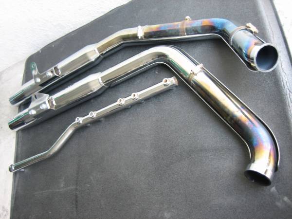 ☆ハーレーソフテイル用マフラー☆パイソン3（python3）中古(ハーレー