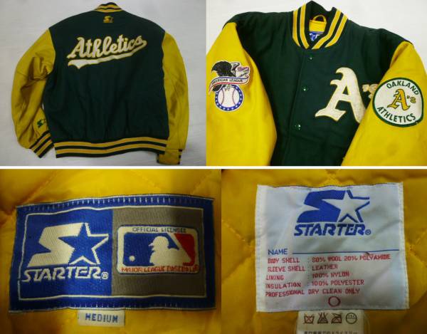 MLB Oakland Athletics Stadium 90's L オークランド スタジャン JH
