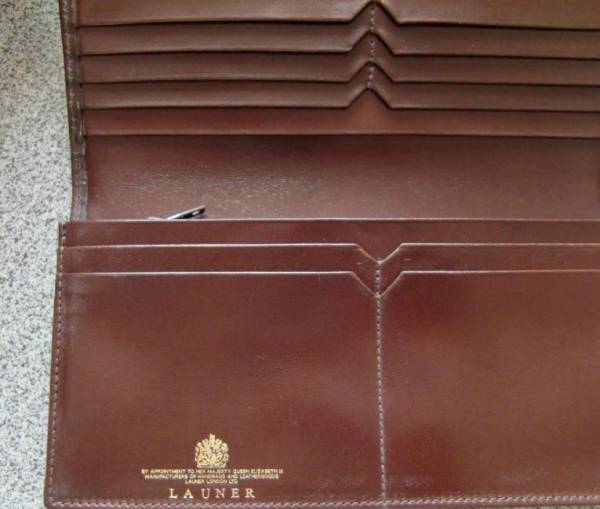 英国王室御用達launer ロウナー ブライドルレザー長財布 長財布 小銭入れあり 売買されたオークション情報 Yahooの商品情報をアーカイブ公開 オークファン Aucfan Com