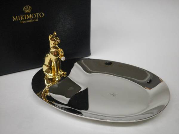 ミキモト トレイ 猫 真珠付き (ミキモト)｜売買されたオークション情報