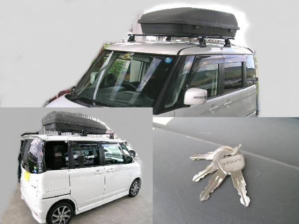 Terzo ルーフボックス パレットｓｗ セット カギ付き ルーフキャリア 売買されたオークション情報 Yahooの商品情報をアーカイブ公開 オークファン Aucfan Com