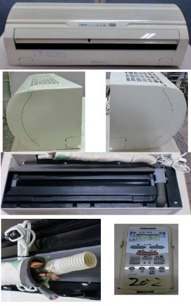 TOSHIBA/東芝 ルームエアコンRAS-2254(D)AD 03年製[328KD6-⑥](12畳