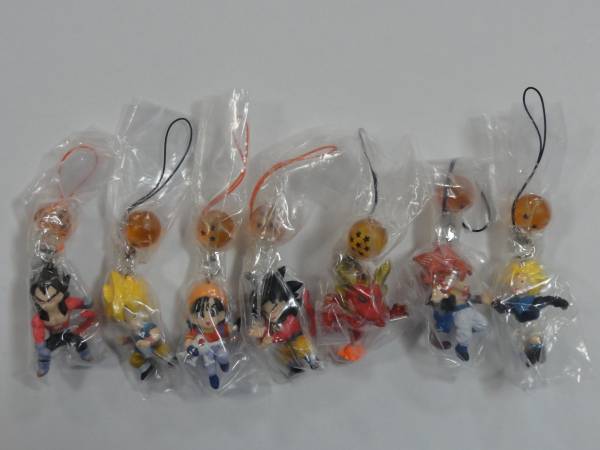 ドラゴンボール Gt Dbキャラストラップ２ 全７種 ドラゴンボール 売買されたオークション情報 Yahooの商品情報をアーカイブ公開 オークファン Aucfan Com