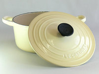 ★ルクルーゼ　人気色　デューン♪　ココットロンド★22cm　_2