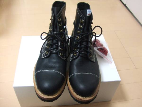 visvim Virgil Cap Okie-Folk□ブラック□9サイズ□SERRA SOPH(靴 