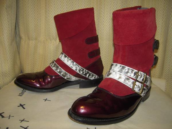 ラロッカ　ブーツ　エナメル ラロッカ ゼロブーツ 26cm - メルカリ