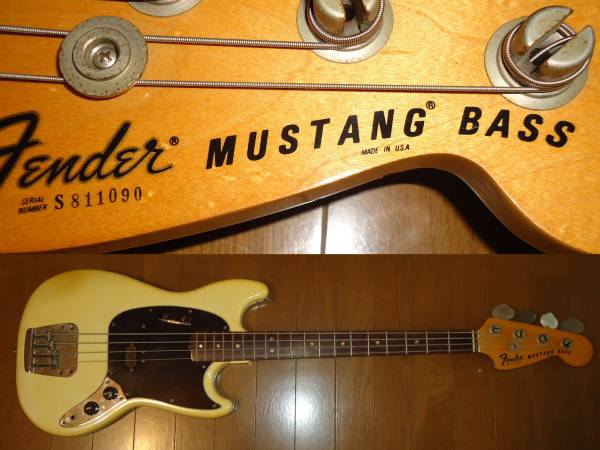 fender usa mustang bass / VINTAGE 1970年代_2