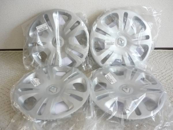 カングー 新品 ホイールカバー 4枚セット 14インチ ルノー KCK4M(純正 