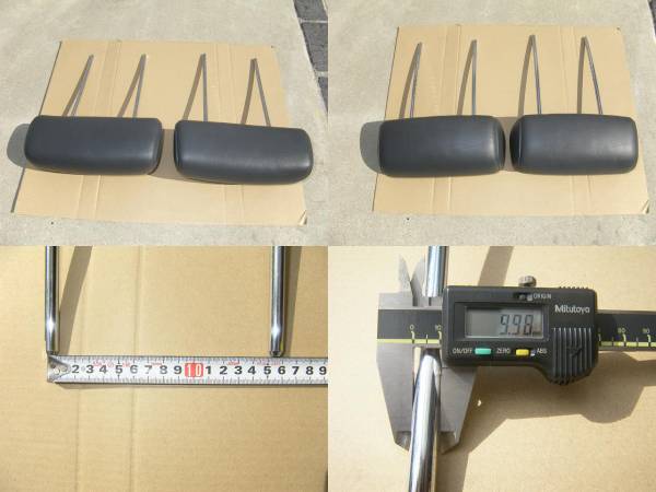 絶版品ランクル70/73/77/LX用 トヨタ純正 ヘッドレスト2個セット