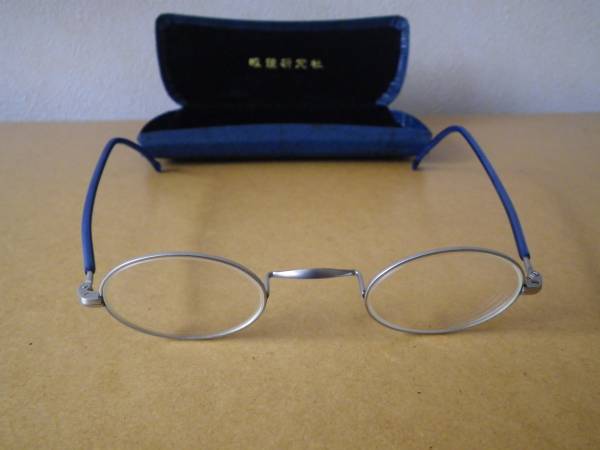 京都 眼鏡研究社 楕円めがね フルリム 売買されたオークション情報 Yahooの商品情報をアーカイブ公開 オークファン Aucfan Com
