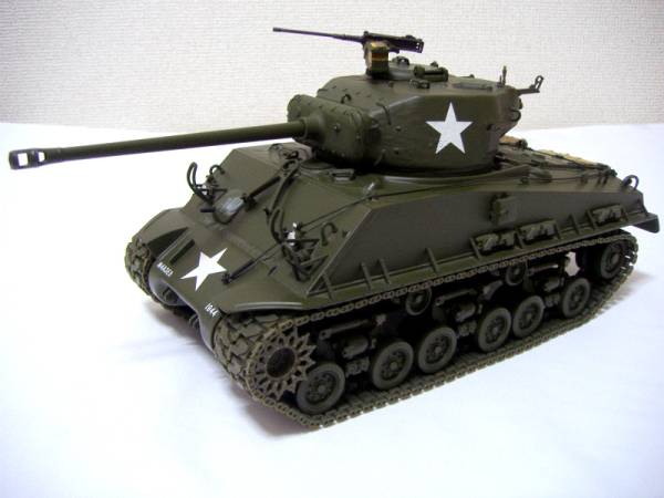 フランクリンミント 1/24 シャーマン戦車　ダイキャスト製　M4戦車 フランクリンミント パットン将軍のシャーマンM4-A3戦車 1:24(戦車
