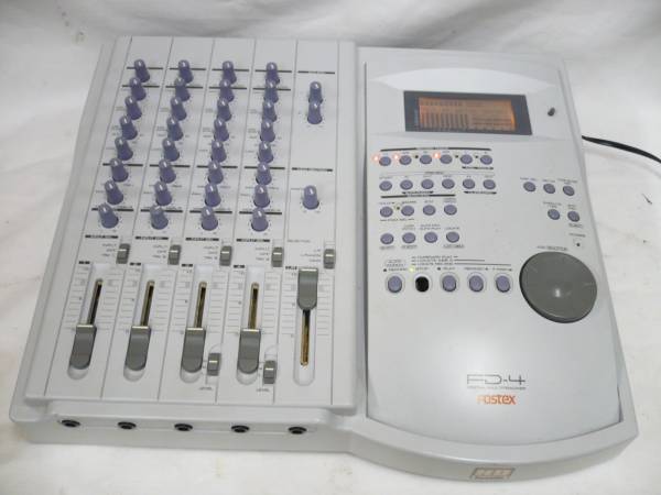 ♪フォステェツクス FOSTEX FD-4 4TRデジタルMTR (マルチトラック