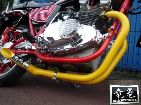 GS400用竜巻管!当時物ヨシムラサイクロンタイプgsx400ecbx400fz2