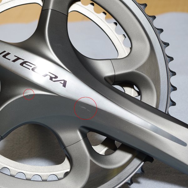 SHIMANO Ultegra FC-6700 172.5mm 53-39T BB付属 送料\480～_3