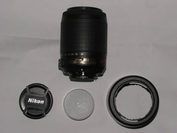 ニコン　Nikon AF-S DX VR ED Nikkor 55-200/4～5.6G 中古美品_1