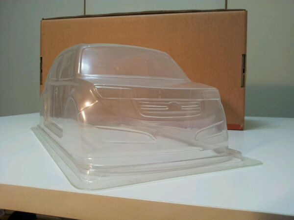 アクティブホビー Mサイズ トヨタ bB 新品クリアボディ_2