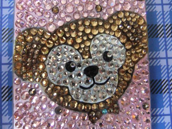 iPhone4 4Sケース☆ダッフィー風☆デコ☆スウィート☆カバー_2