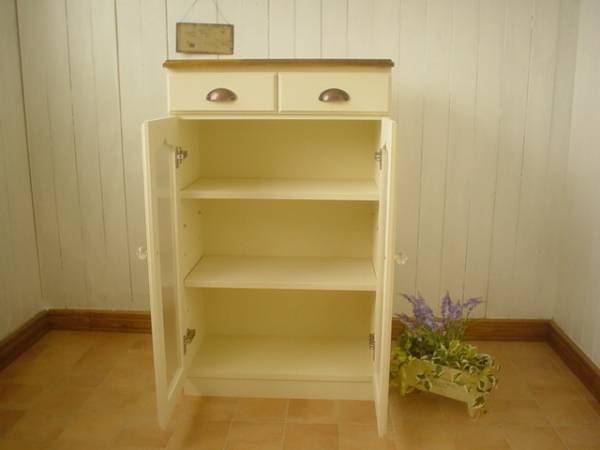 ハンドメイド★アンティーク風キャビネット_3