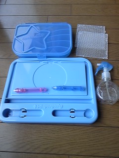 ビーズなし　中古アクアビーズアートカラフルデザイナーセット　_2