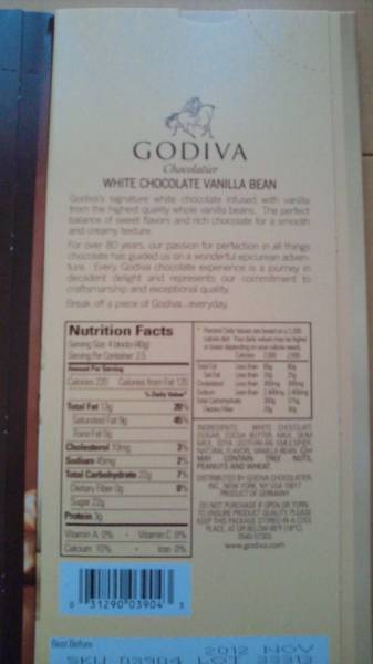 ☆GODIVA　板チョコレート２枚☆_3