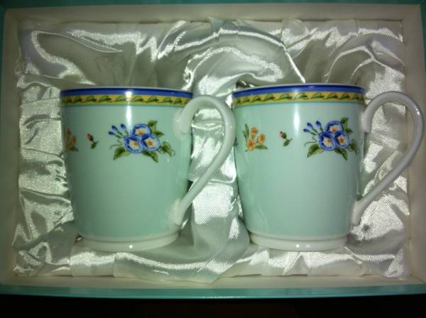 【新品未使用】 ティファニー TIFFANY&CO ペアマグカップ_1