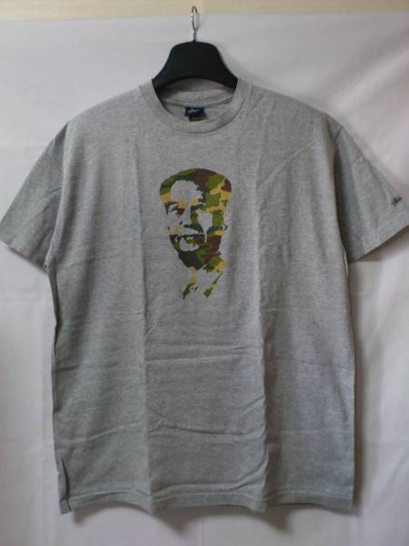 美品復刻オールドSTUSSYステューシーTシャツ毛沢東XLグレー(XLサイズ