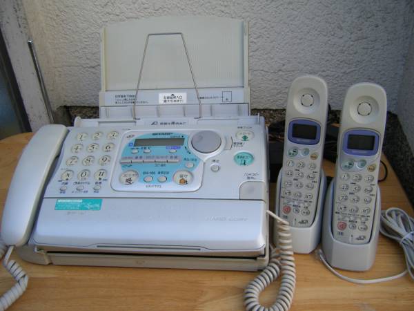 ☆格安！シャープFAX！UX－F11CL！子機2台！(ファクシミリホン)｜売買 