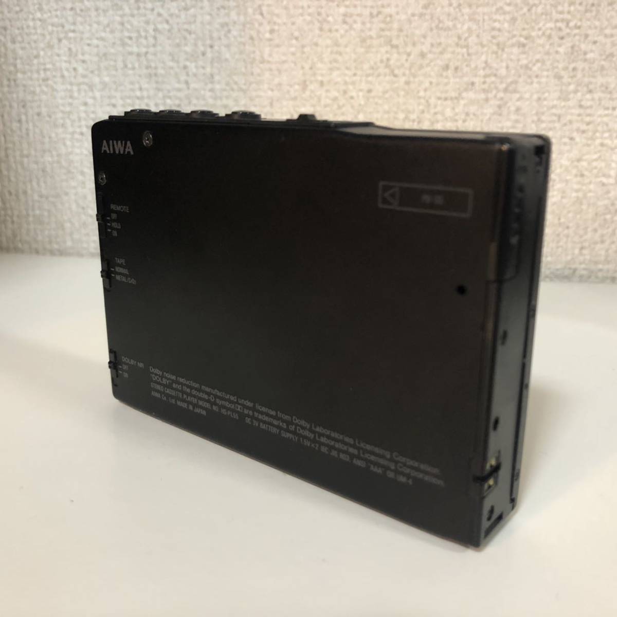 HS-PL55 AIWA カセットプレーヤー ジャンク品 アイワ カセット
