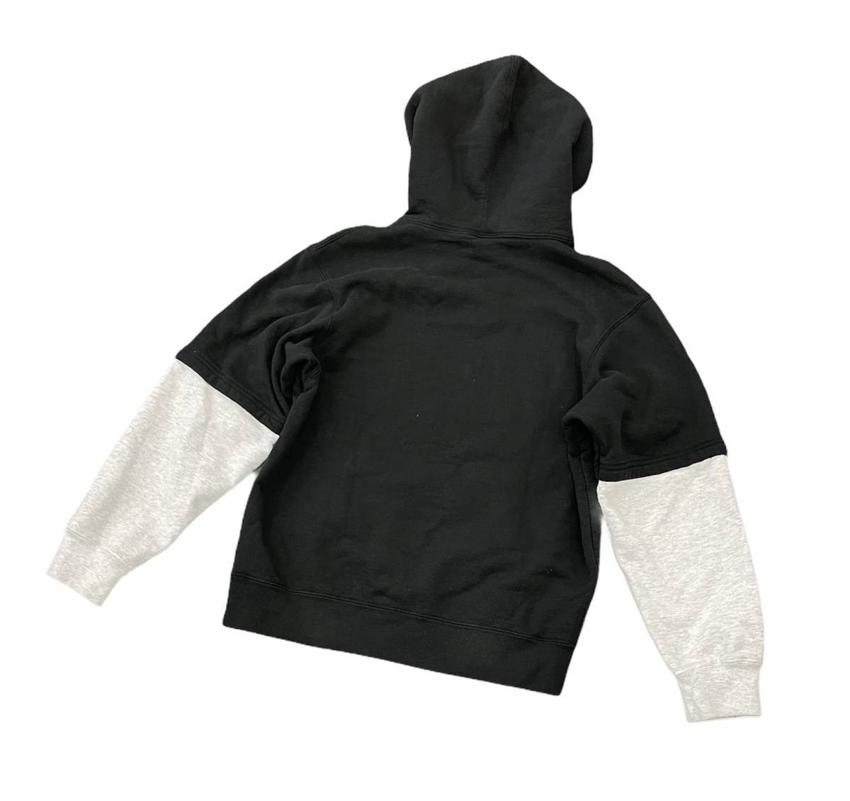 国内正規 □ Supreme 20SS XXL HOODED SWEATSHIRT レイヤード プリント 