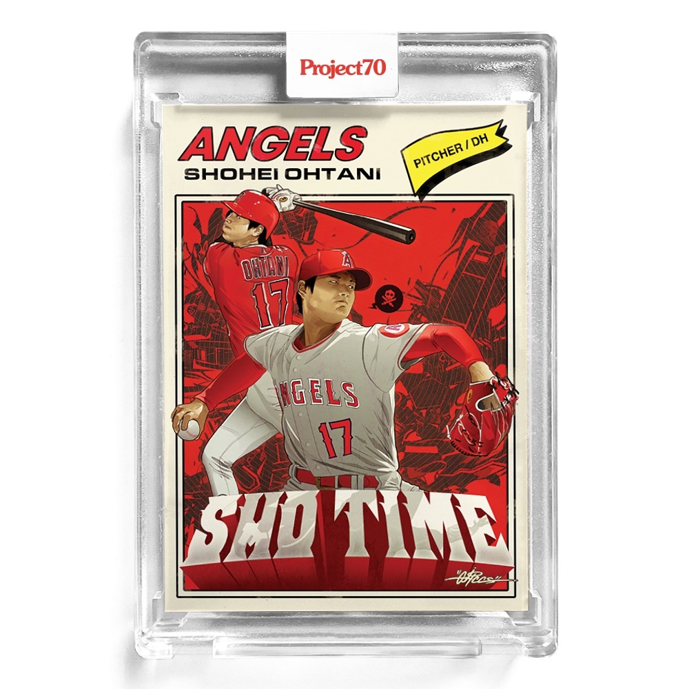 大谷翔平 Topps Project 70 Card 139 - 1977 Shohei Ohtani by Quiccs