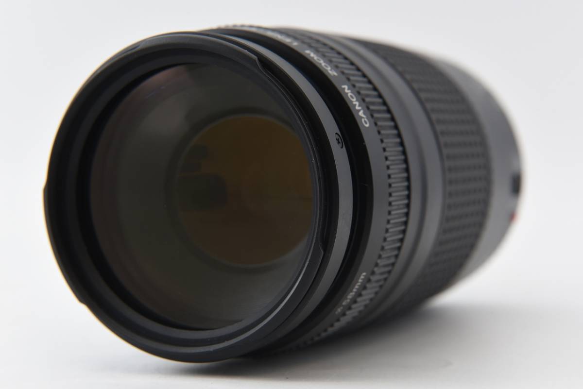 【 良品 】 キャノン CANON EF 75-300mm f4-5.6 II　 ＡＦ　レンズ #6390