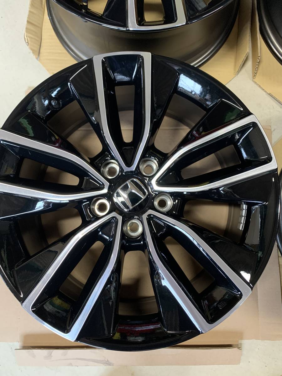 新型ヴェゼル RV 純正アルミホイール ホイールナット付きの入札履歴 
