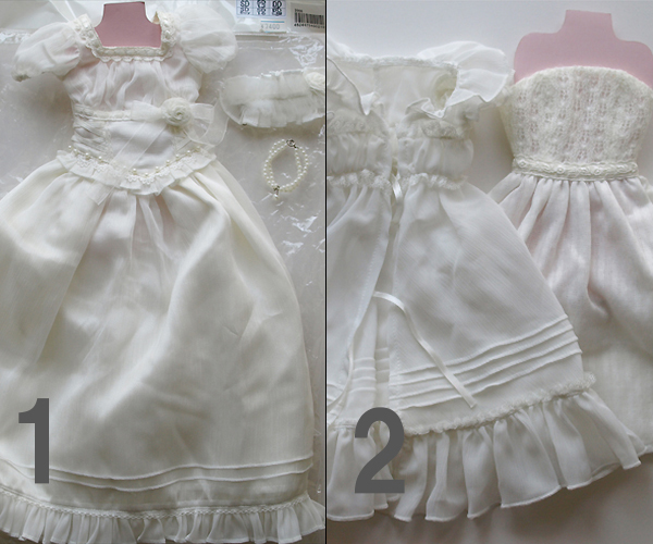 SD～DDサイズドレス（ボークス製）中古二着セット_1