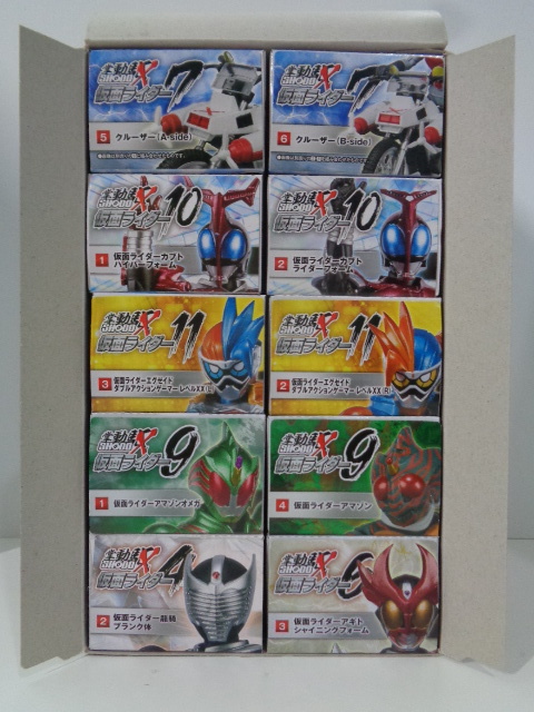 即決 新品未開封 仮面ライダーSHODO X いろいろ詰め合わせ ② 龍騎