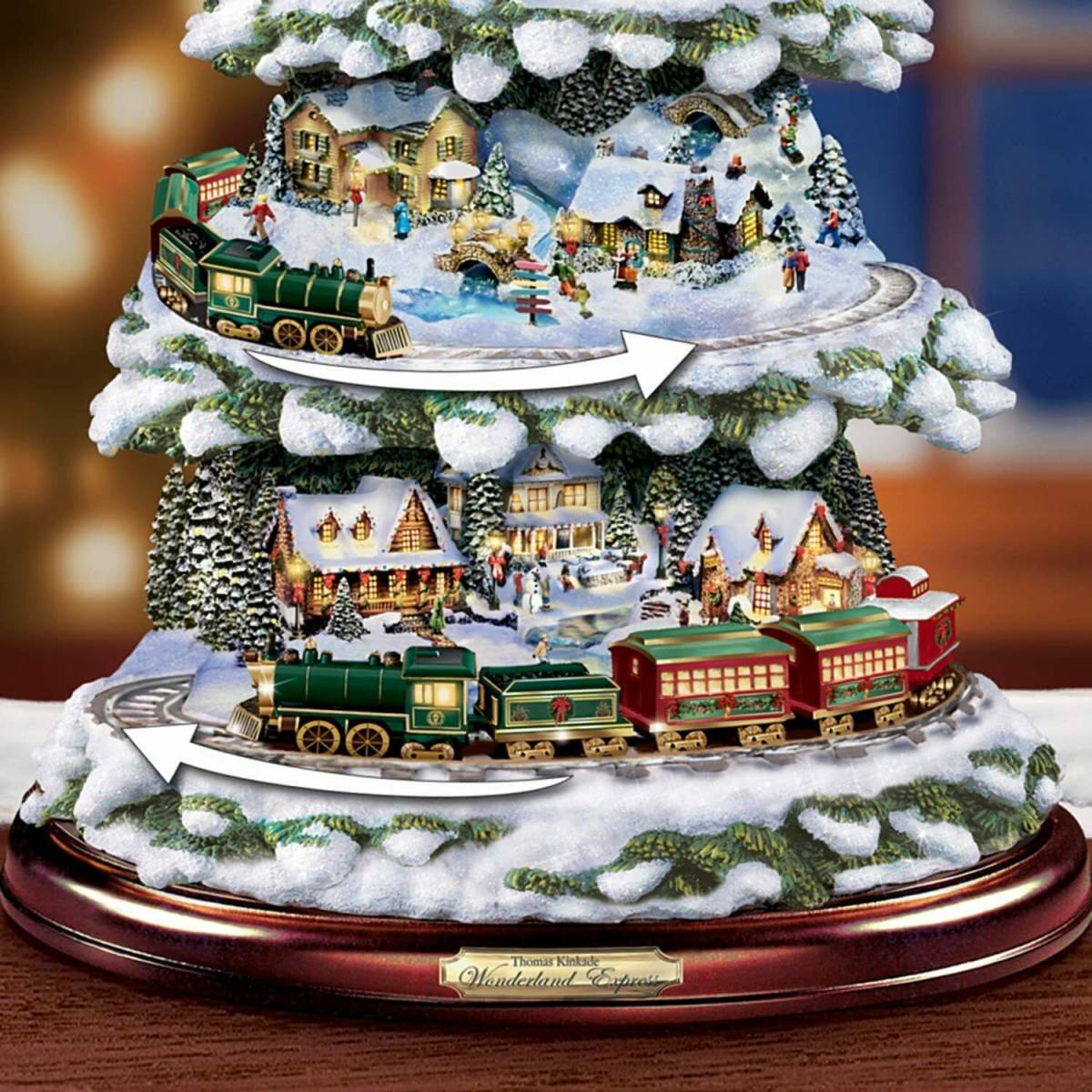 ☆未使用新品☆ トーマスキンケード クリスマスツリー ワンダーランド