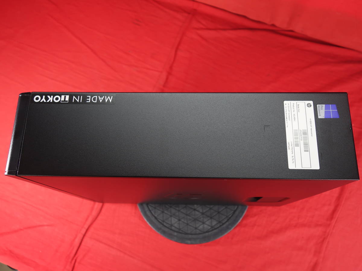 新品SSD256GB】 HP Z220 SFF Workstation 【Core i5-3470】 ☆ Windows