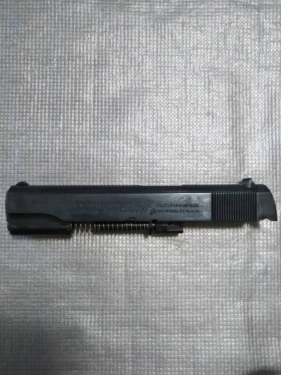 WA ガバメント　ベース　ジーク製？ブルーフィニッシュ？　コルト　ガバメント　1911 カスタムパーツセット