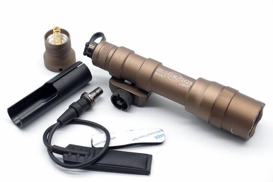 実物 中古 SUREFIRE M600DF-TN Dual Fuel スカウトライト Tan FDE