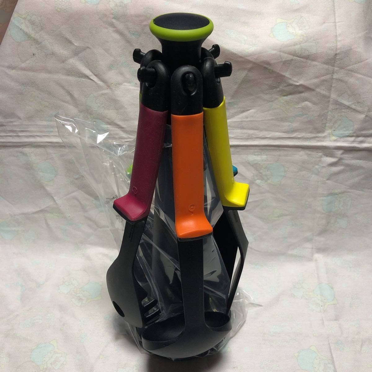 Joseph joseph ジョセフ　エレベート　カルーセルセット　調理器具　オタマ　フライ返し　キッチンツール　カラフル　料理　おうちじかん