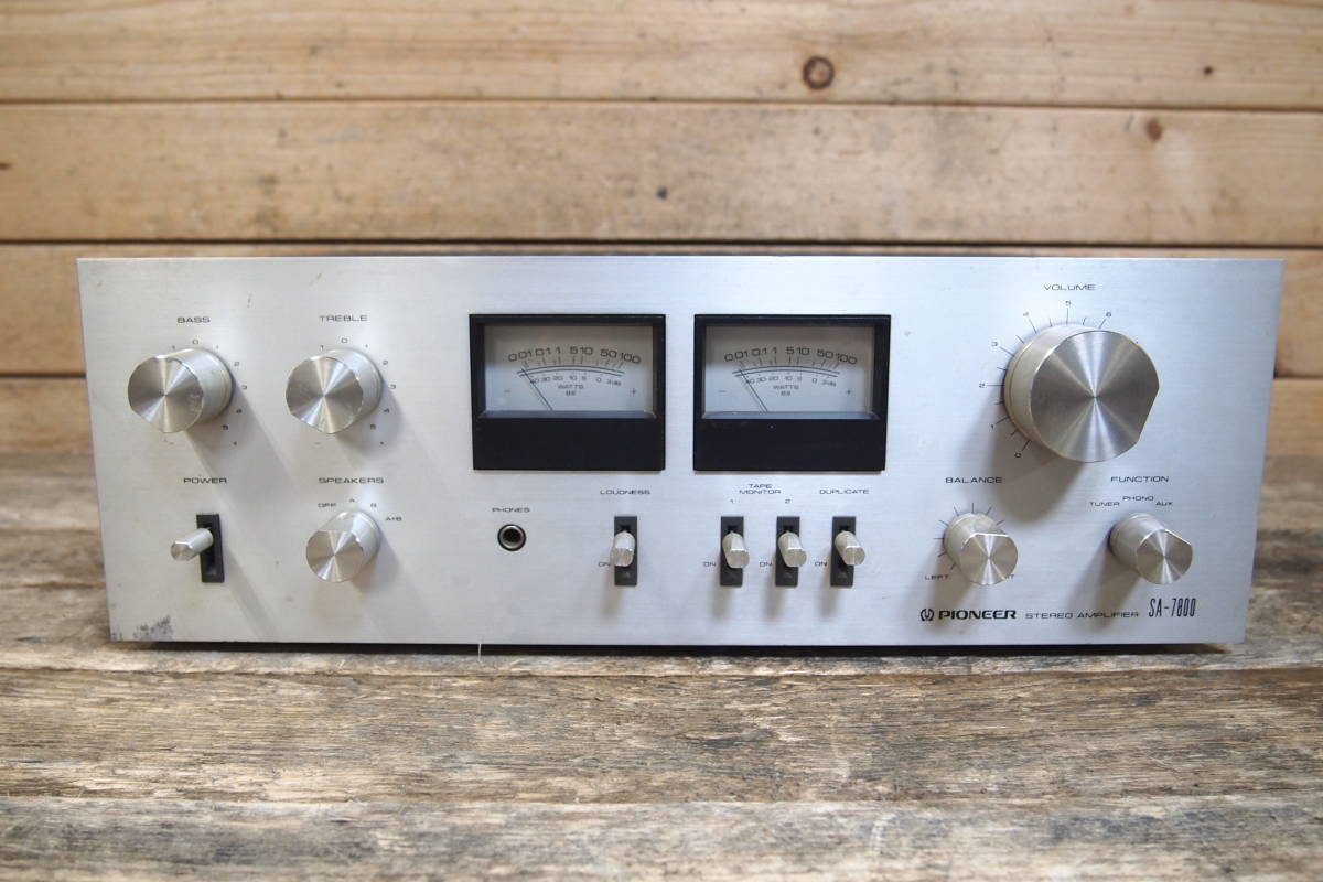プリメインアンプ SA-7800 パイオニア Pioneer PIONEER SA-7800Ⅱ