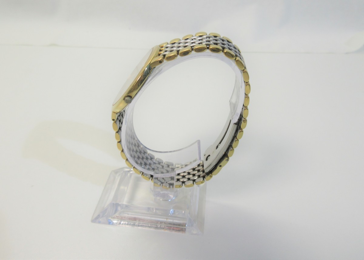 J96580RD 中古 OMEGA オメガ De Ville デビル クォーツ 腕時計 リスト 