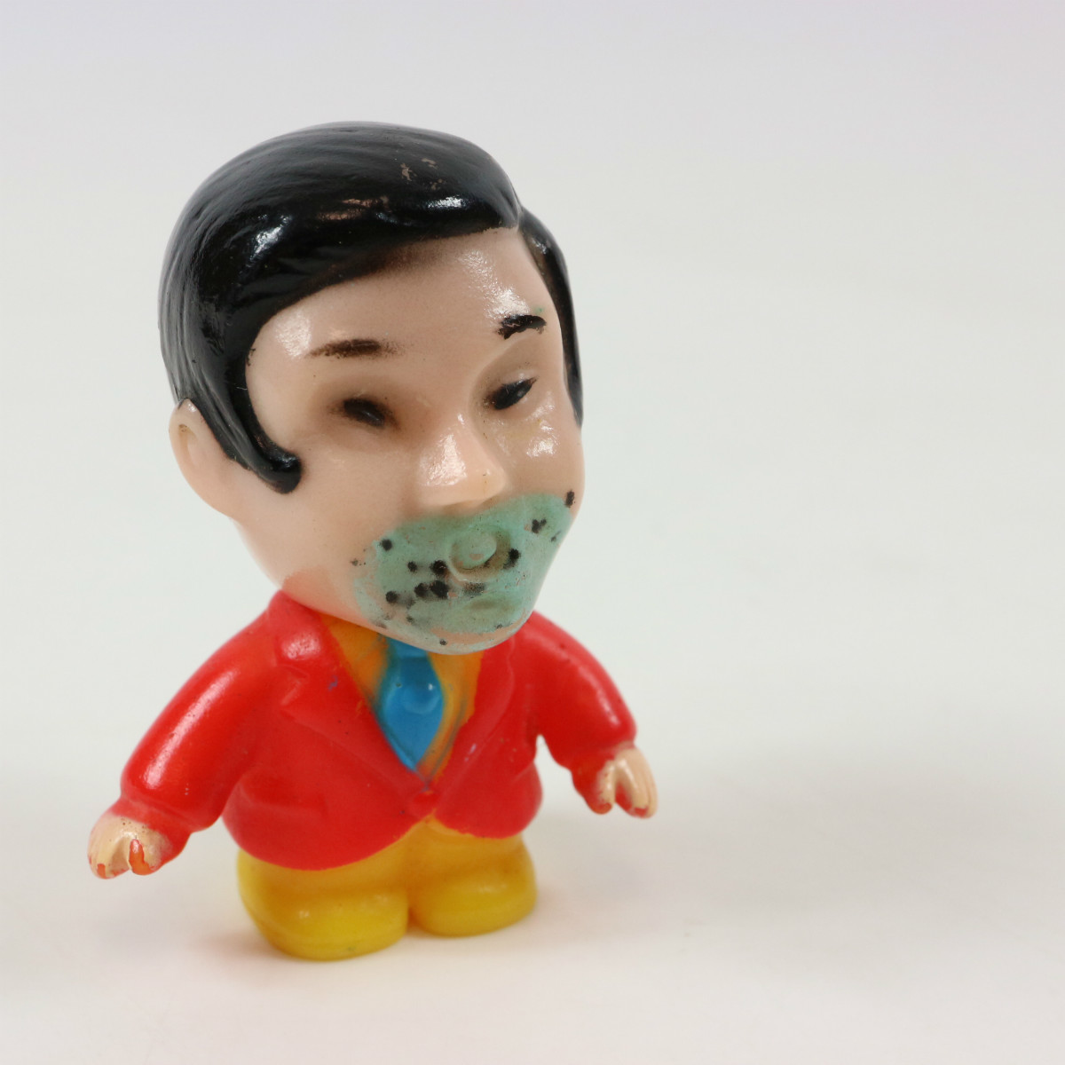 ◇当時物 保毛尾田保毛男 ソフビ とんねるず 石橋貴明◇みなさんの