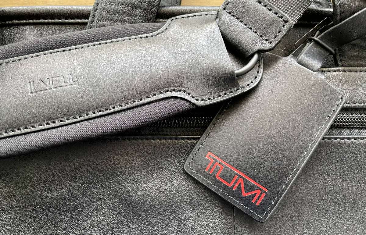 TUMI ビジネスバッグ レザー 96114DH - ALPHA トゥミ 0 ブラックの
