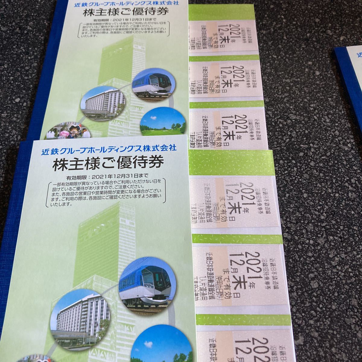 定番，低価 ☆送料無料 近鉄株主優待乗車券10枚＋株主優待