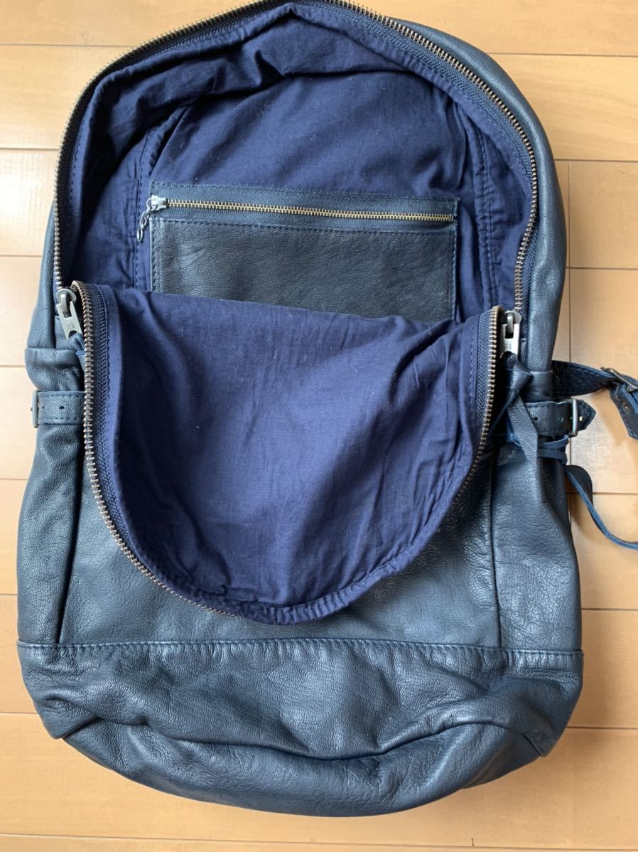 美品 REN レン BARE ベアー デイリュック レザー リュック デイパック 