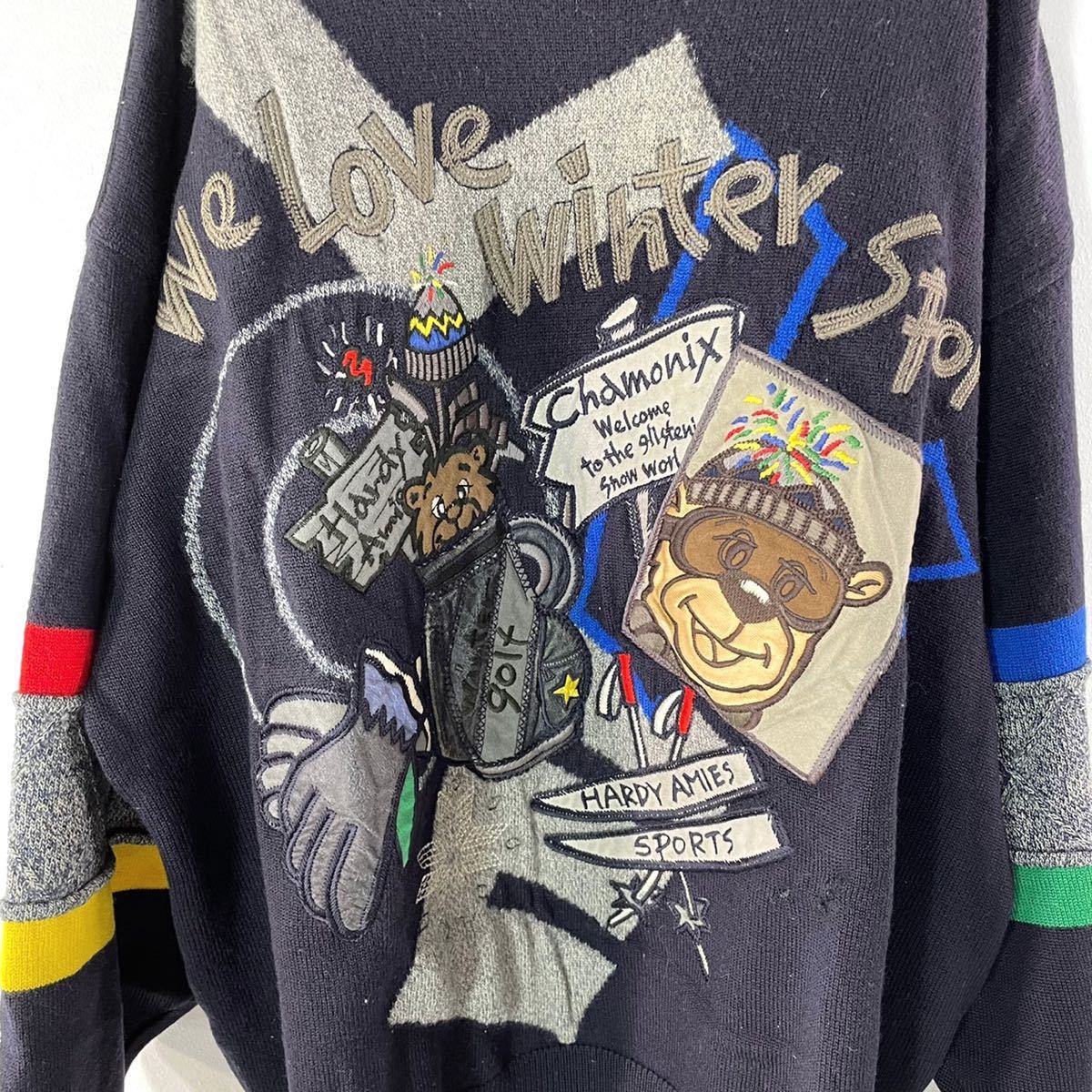 HARDY AMIES セーター ニット SPORT ハーディエイミス エイミス 